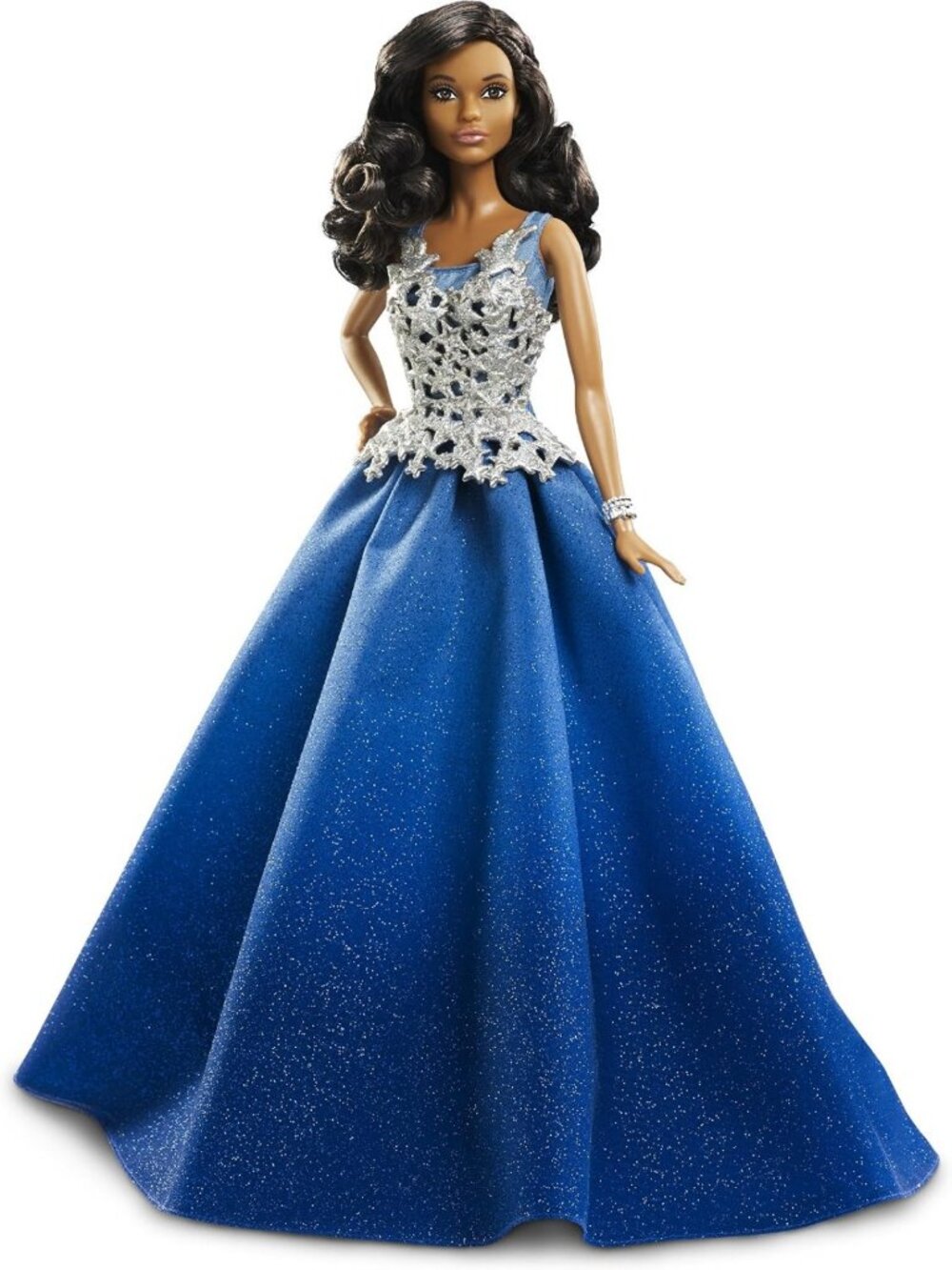 Holiday African American Doll - Festive Collectible, Perfect Gift for Kids
